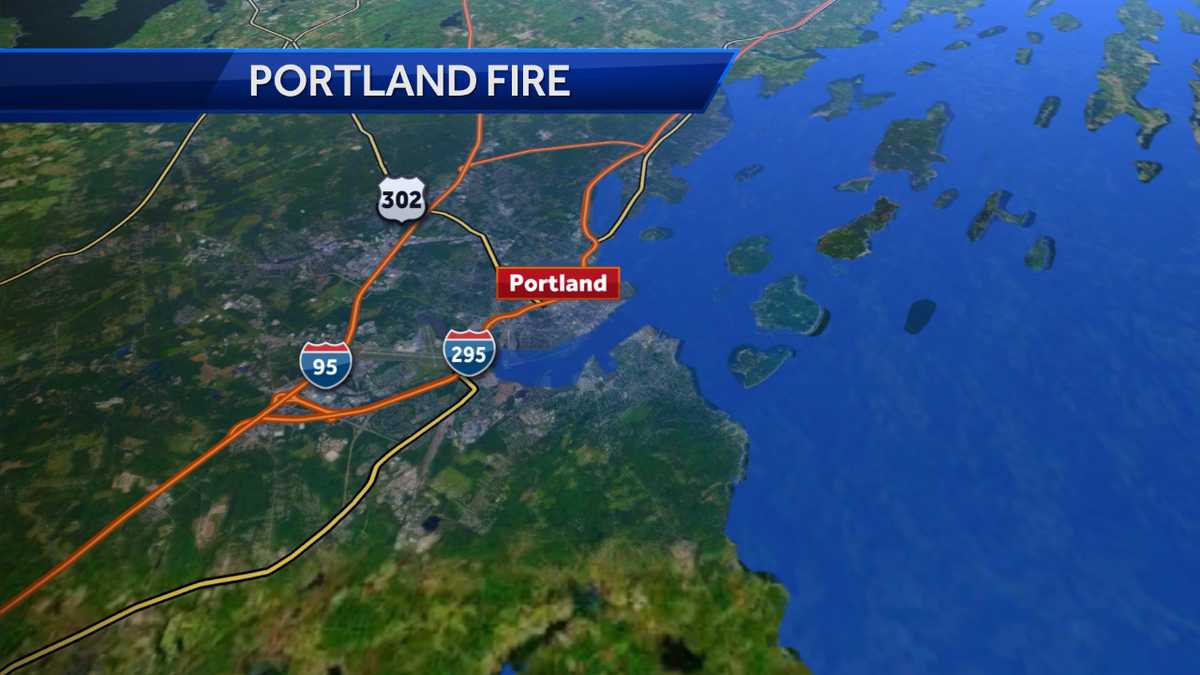Crews respond to home basement fire in Portland