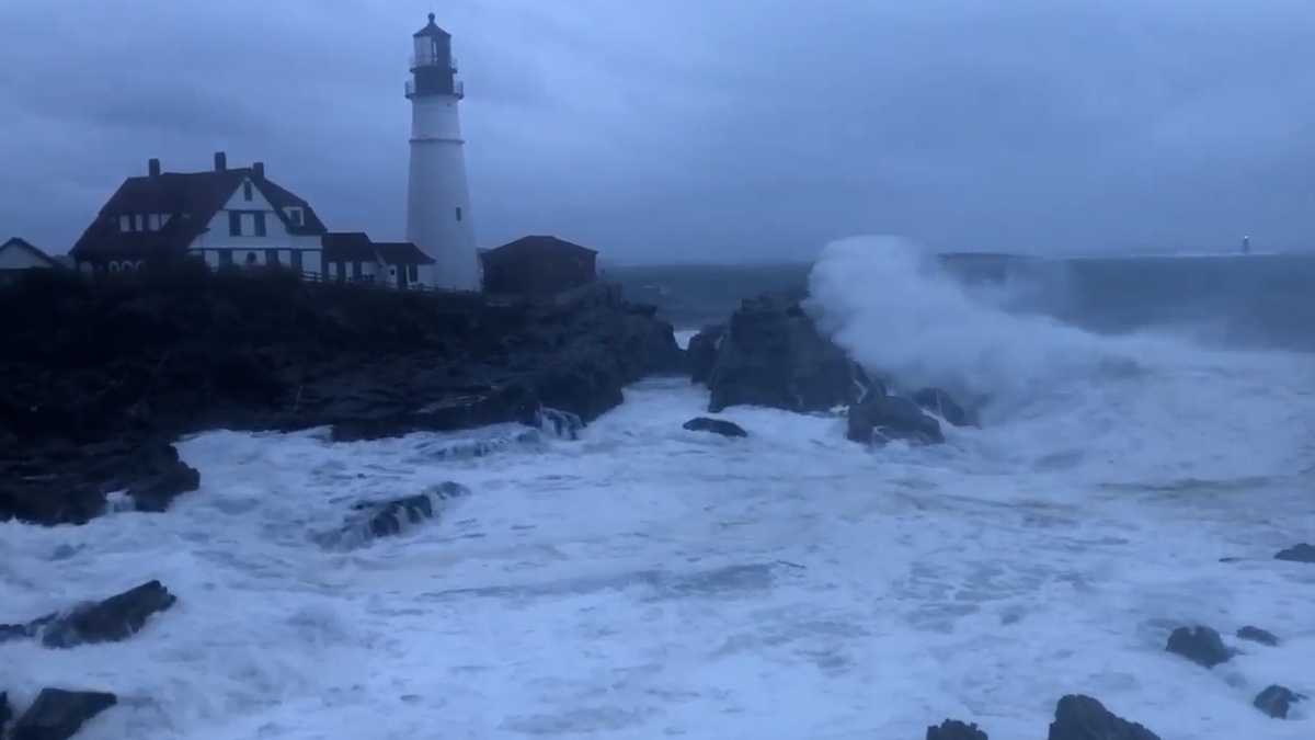 Maine sees heavy rain, strong winds from nor'easter