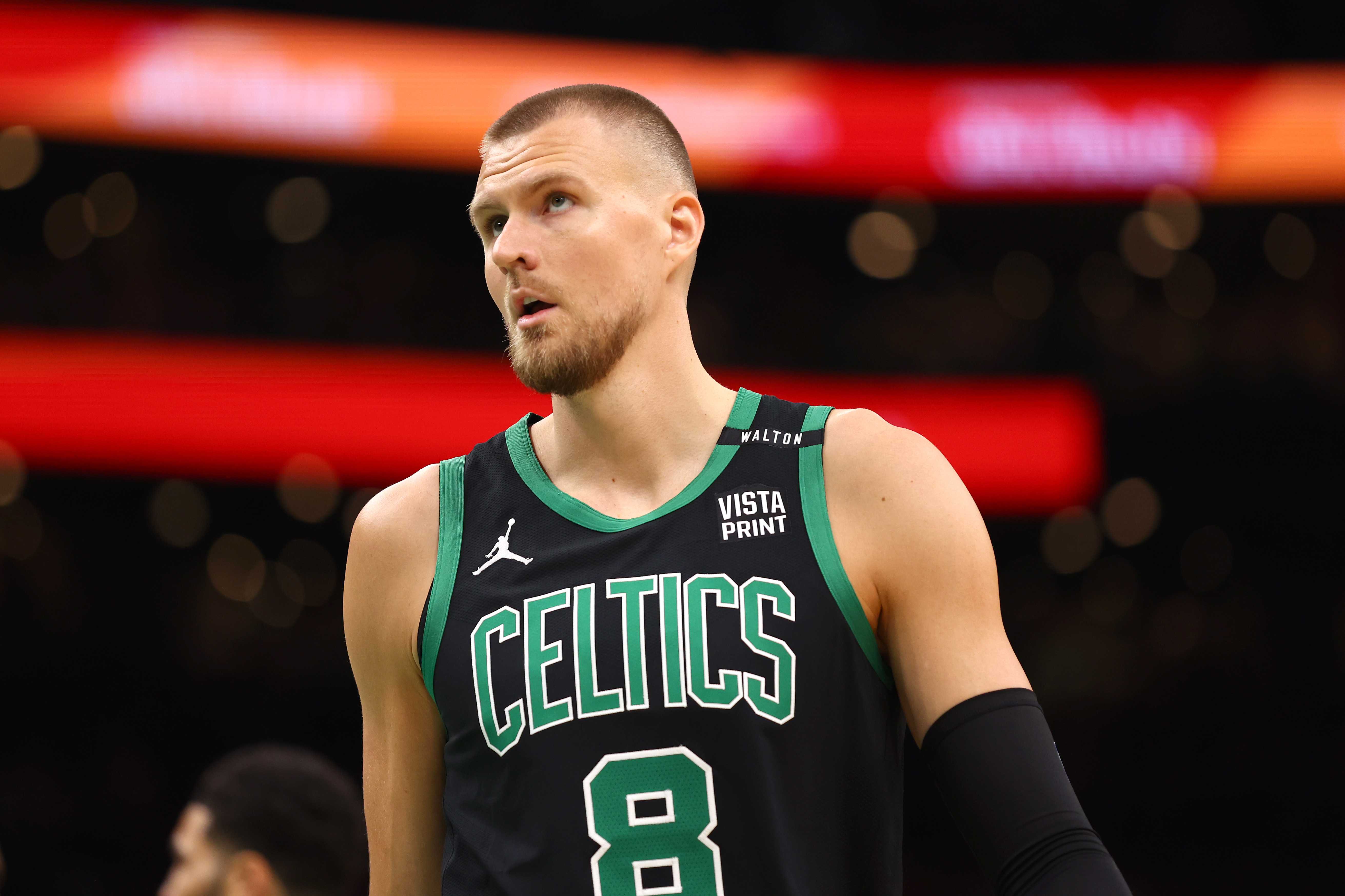 Boston Celtics' Center Kristaps Porzingis Day-to-day With 'rare' Leg Injury