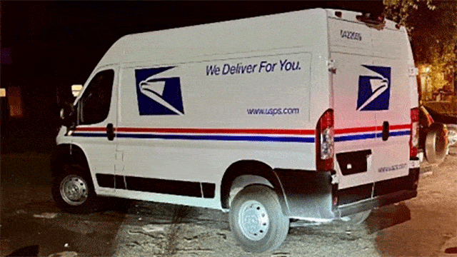 U.S. Postal Service van stolen in Baltimore has been recovered