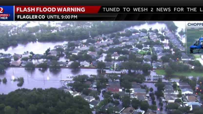 Orlando area sees catastrophic flooding due to Hurricane Ian - WESH