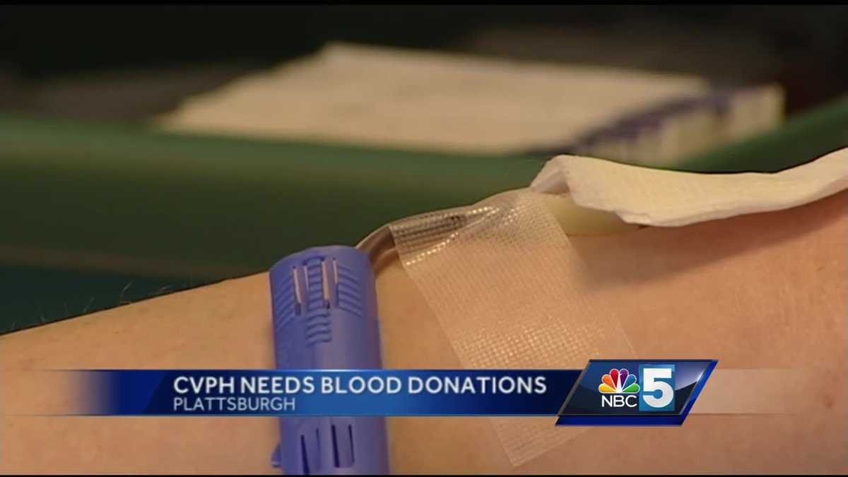 UVM Health Network CVPH in desperate need of blood donations