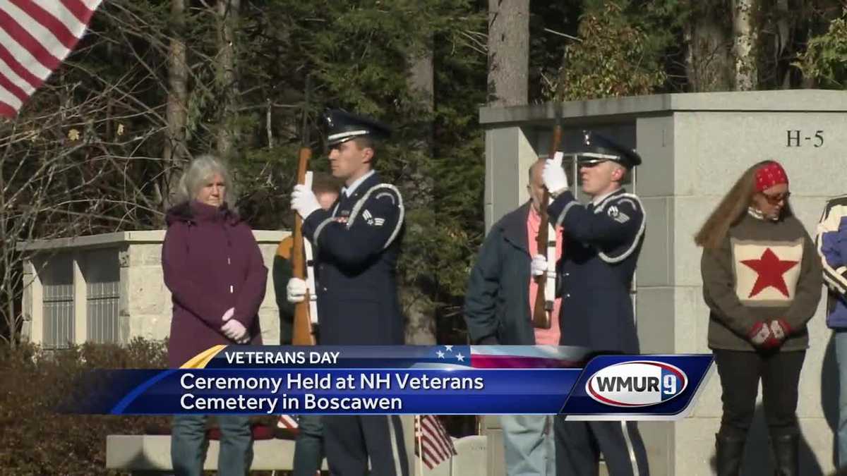 Veterans honored with ceremony at New Hampshire Veterans Cemetery