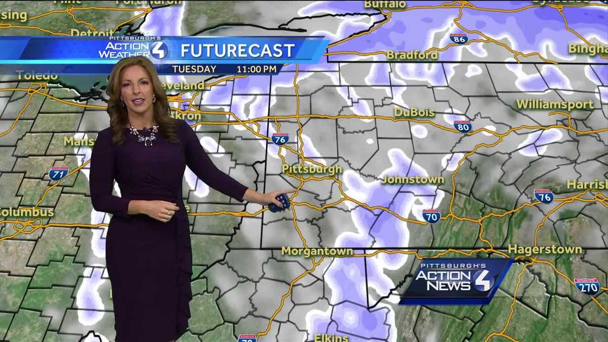Snow arrives, but winter weather advisory canceled for Pittsburgh