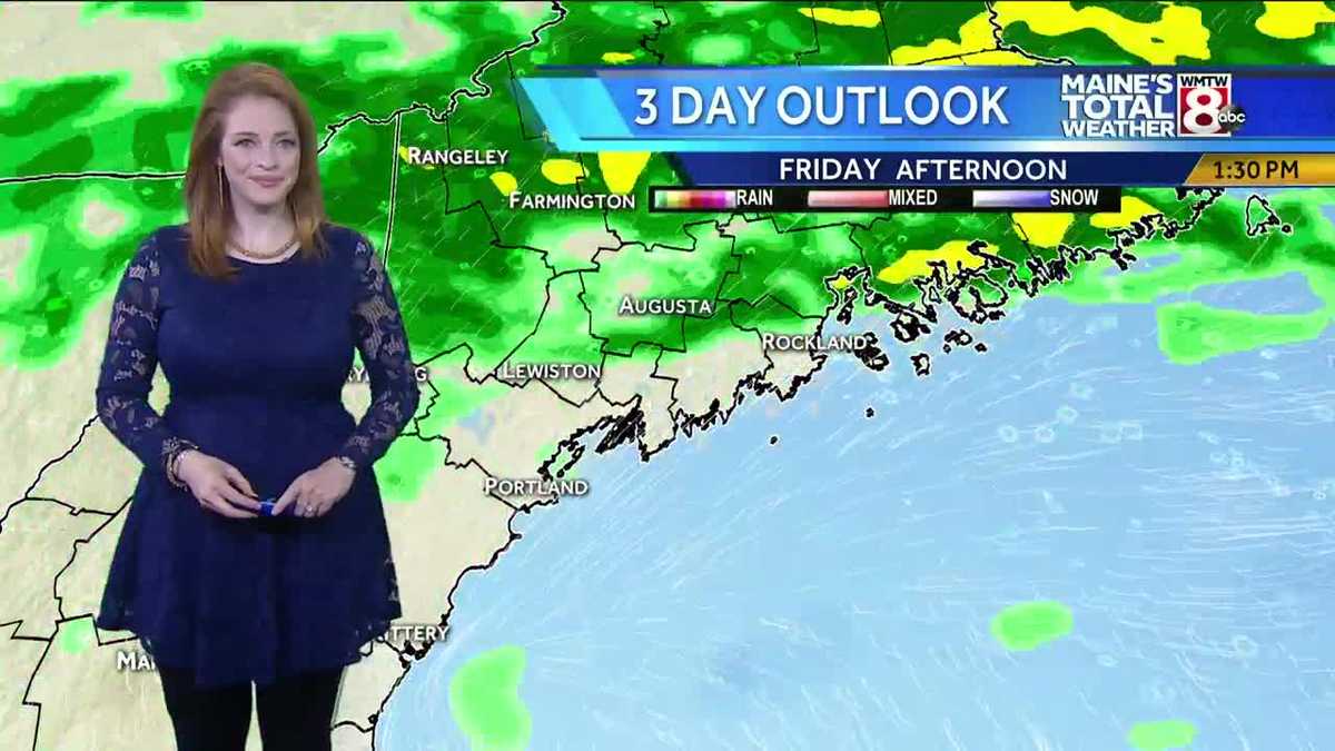 Heavy rain tapers to showers this afternoon, some sun this weekend