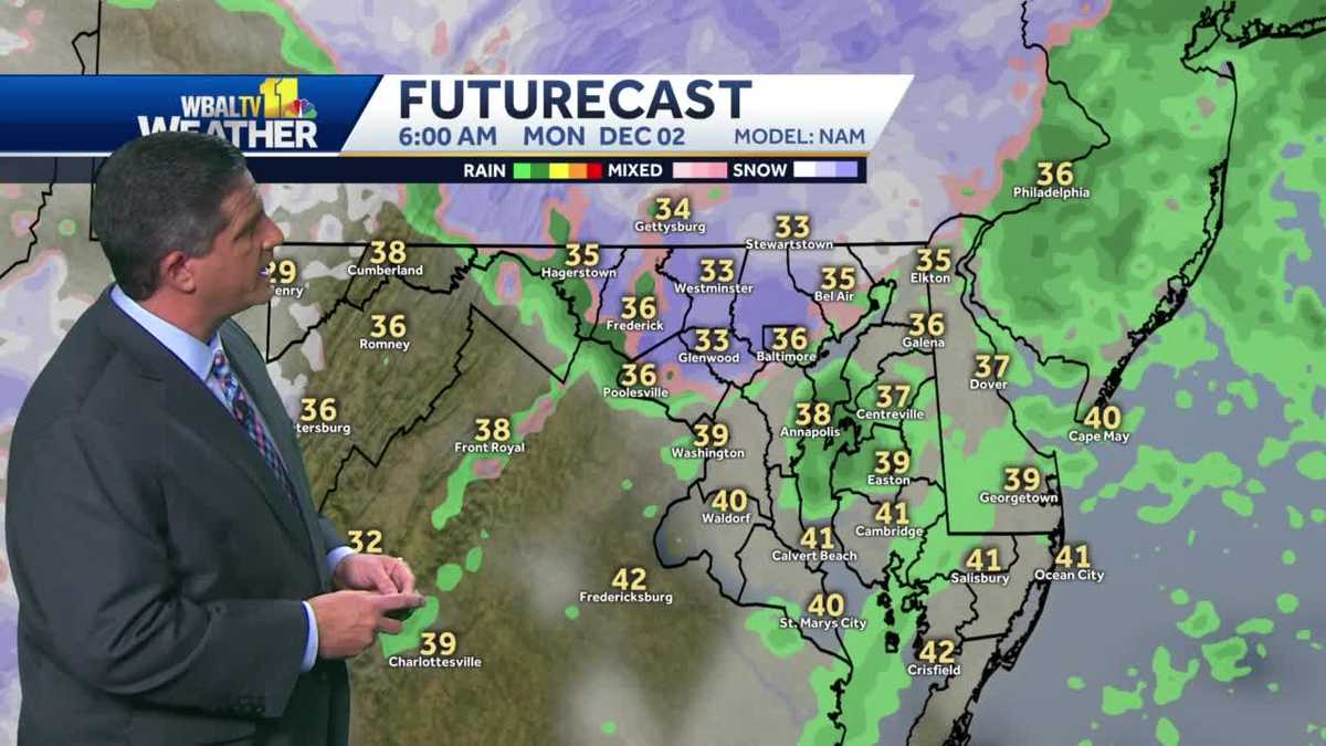 Baltimore Snow Accumulation Forecast eggletdesign