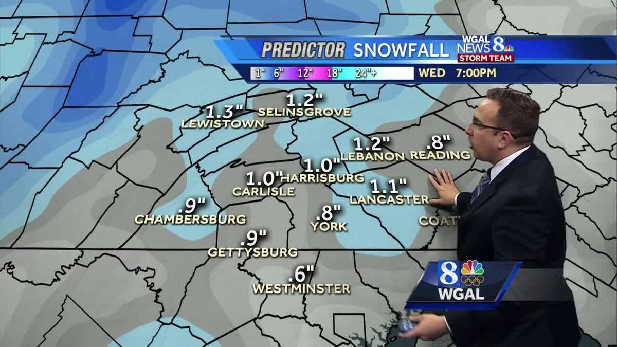Light Snow To Make Tuesday's Morning Commute Slow & Slippery