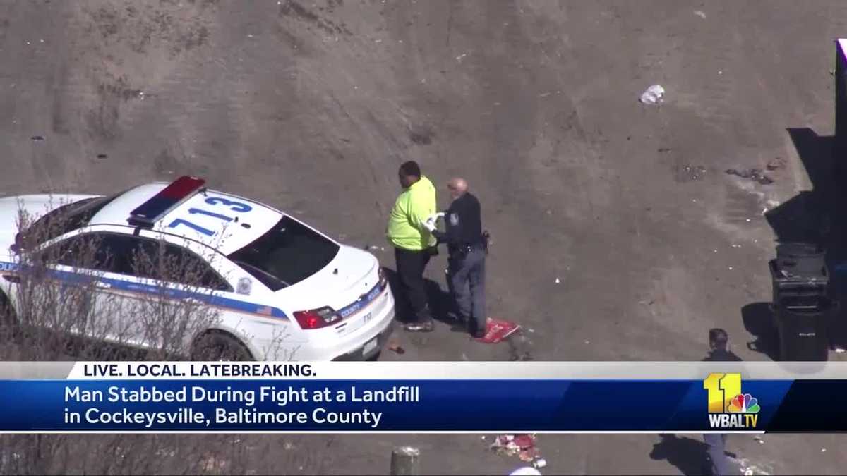 Fight between junk removal crews at landfill leads to stabbing in