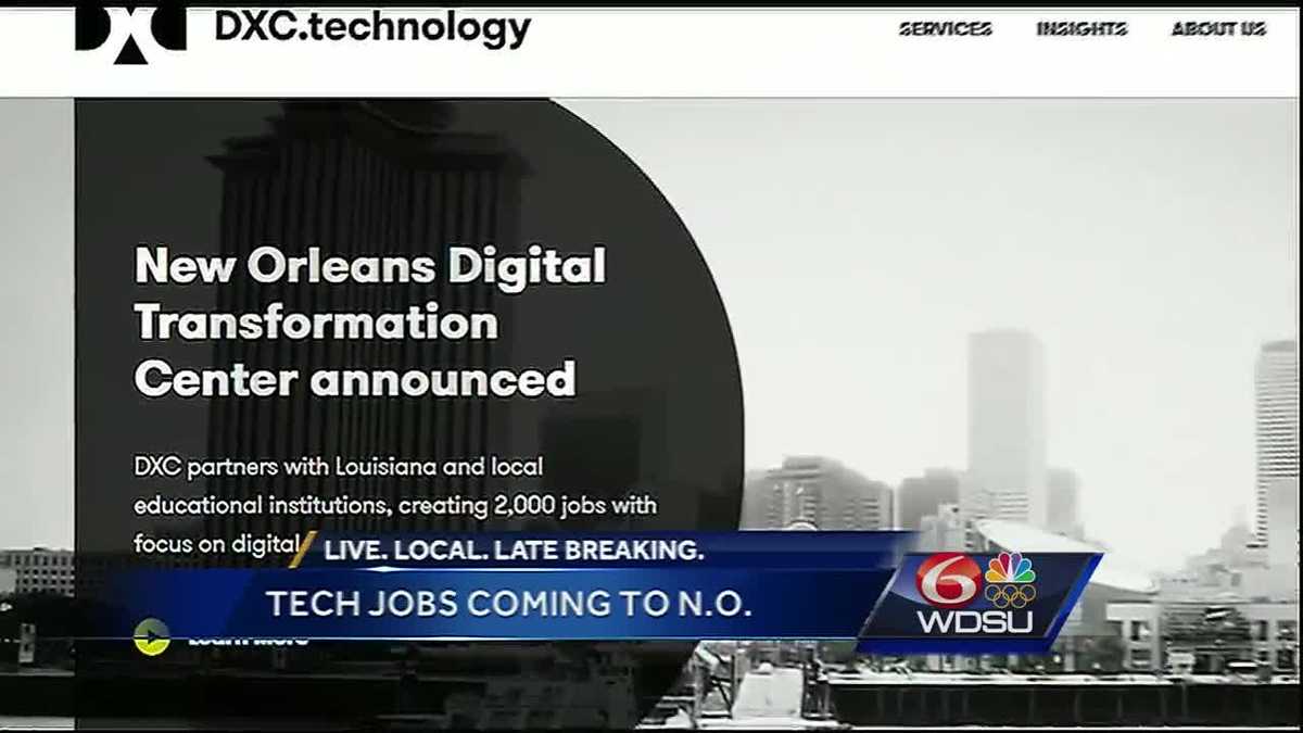 New tech firm in New Orleans set to bring thousands in new jobs