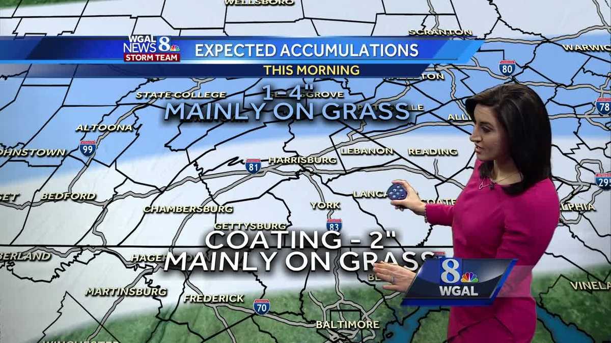 Rain switching to light snow this morning