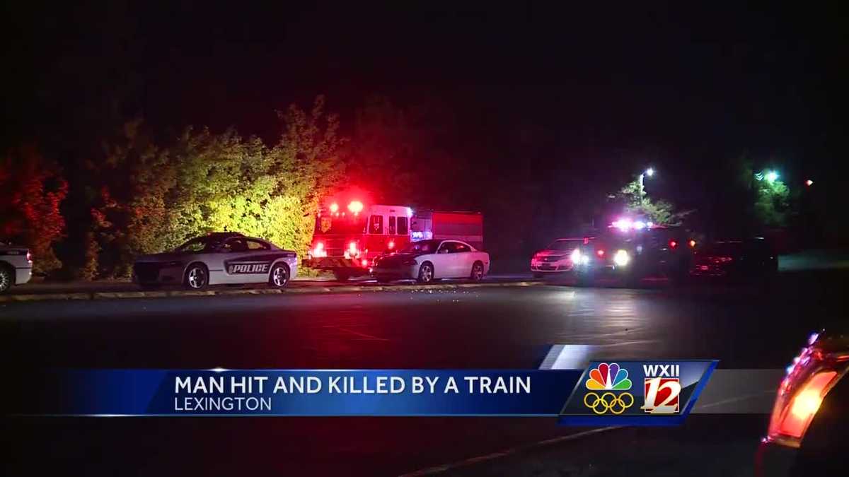 Man hit and killed by a train in Lexington