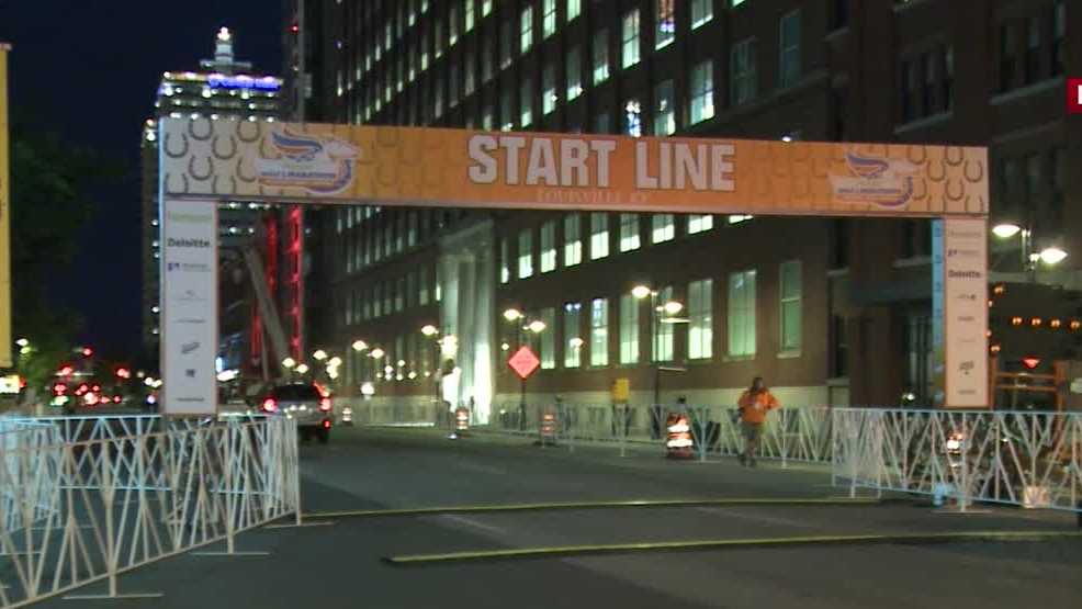 Road closures for Kentucky Derby Festival marathon, mini