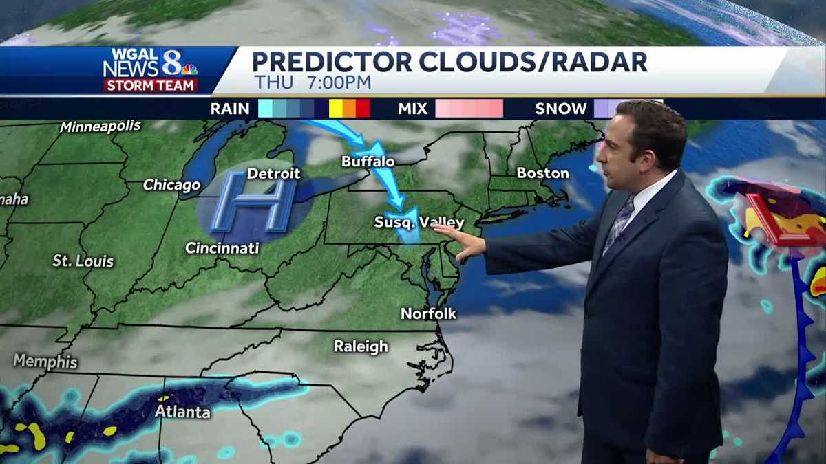 Calmer & Cooler Night; Chances for Rain or Snow Showers Return Late ...