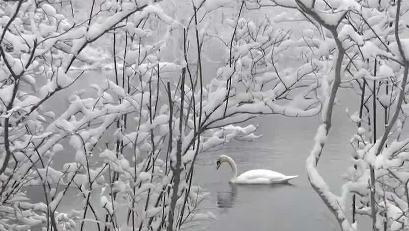 Snow moves out, cold air moves in