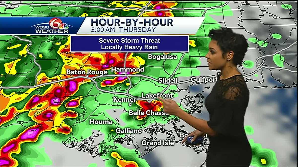 Wednesday Videocast: Strong to severe storms Thursday