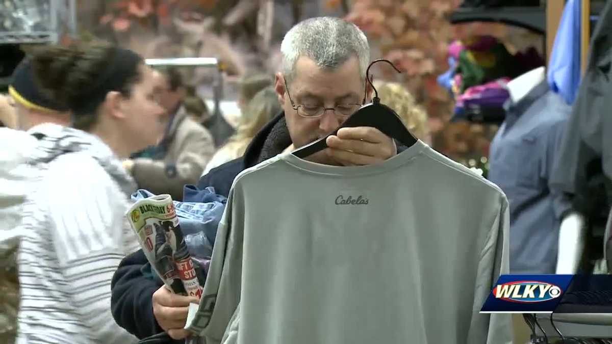 Bargain hunters crowd the stores for Black Friday