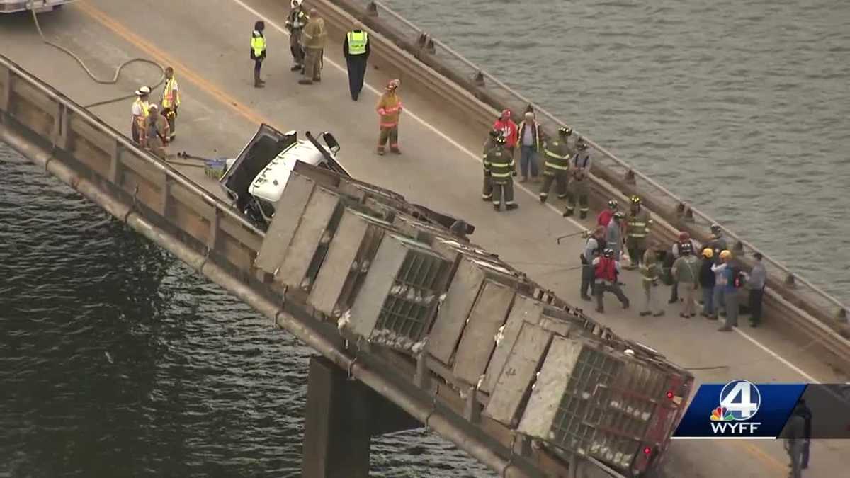 Victim identified in deadly crash that left chicken truck dangling off ...