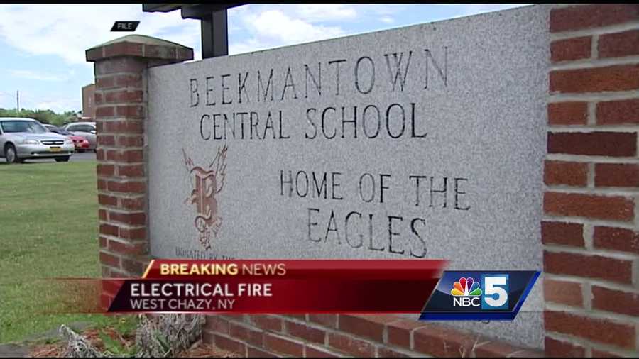 Small fire at Beekmantown Central School