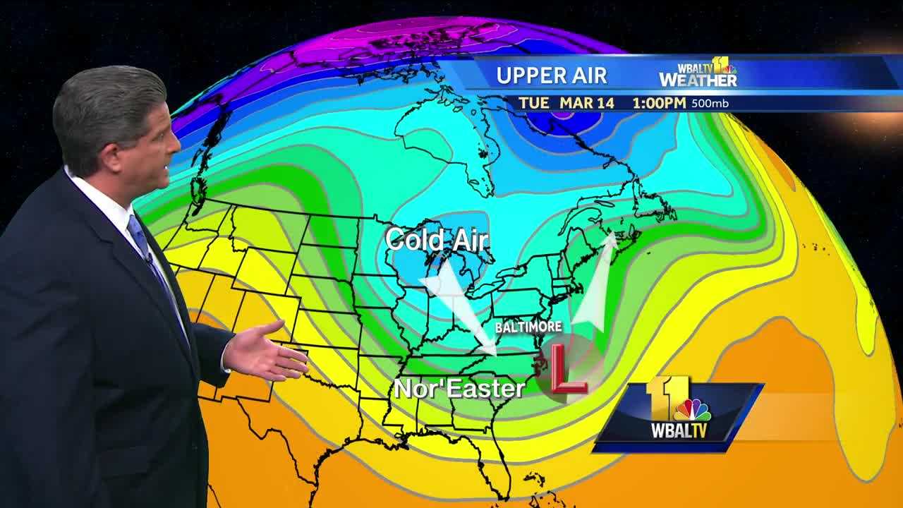 Wintry Mix Clears Out Of Maryland; More Coming Next Week?