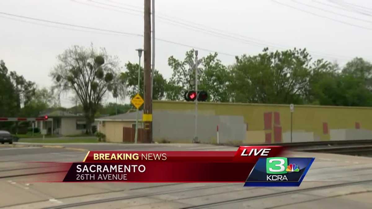 Pedestrian killed by light rail train in Sacramento