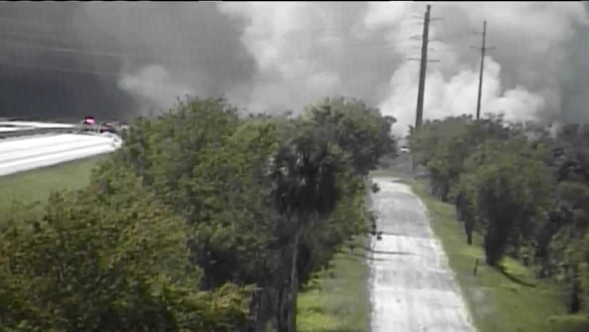 Brush fire could continue to cause traffic headaches in Brevard County