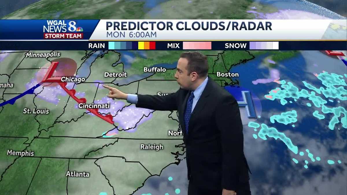 Staying Cold & Dry to End the Weekend; Chilly & Unsettled Weather to ...