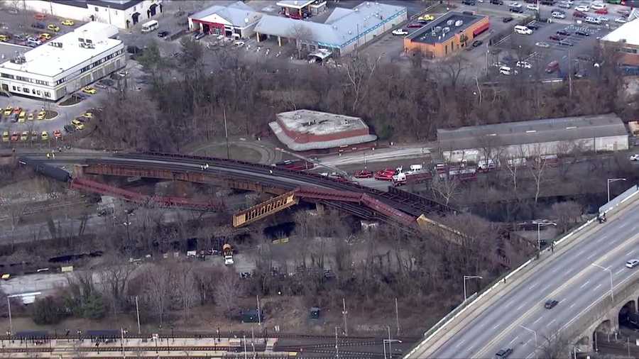 Train derailment in Baltimore