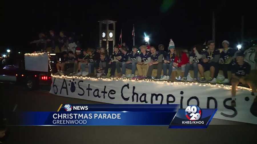 Greenwood holds Christmas Parade