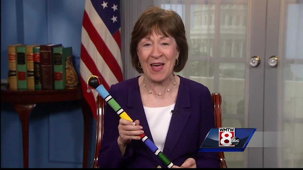 The bipartisan group behind Sen. Susan Collins's “talking stick