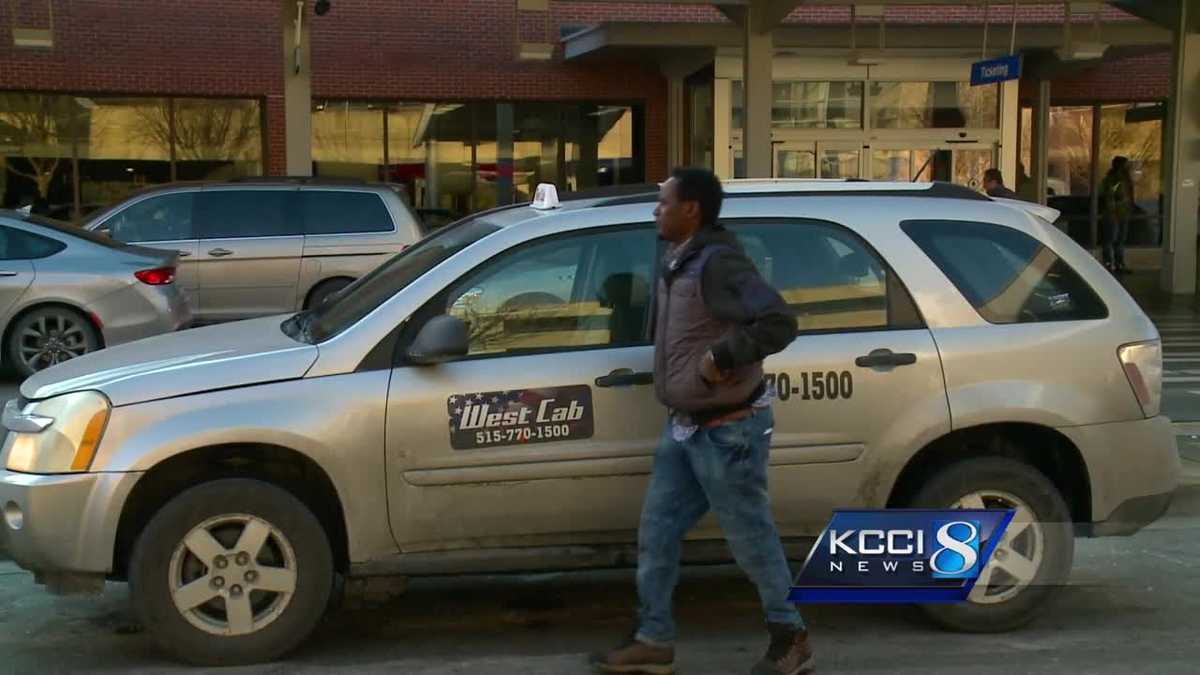 Des Moines airport limits cab services, drivers feel displaced