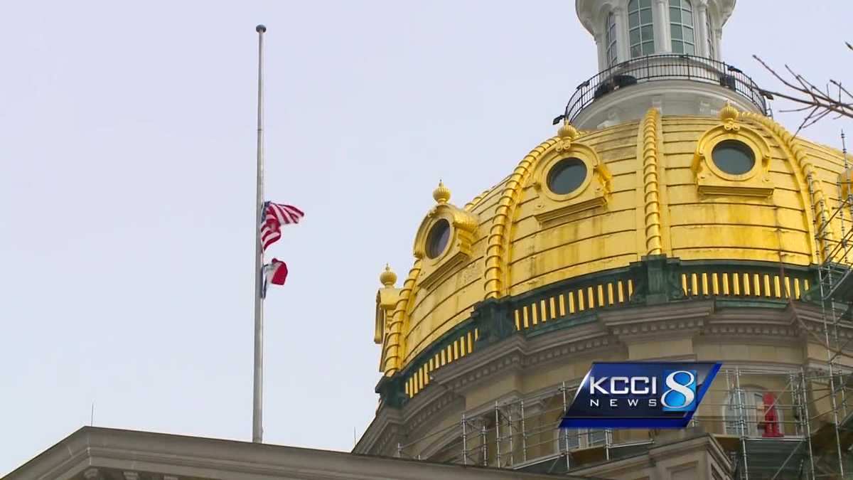 Iowa governor orders flags lowered to mark school tragedy