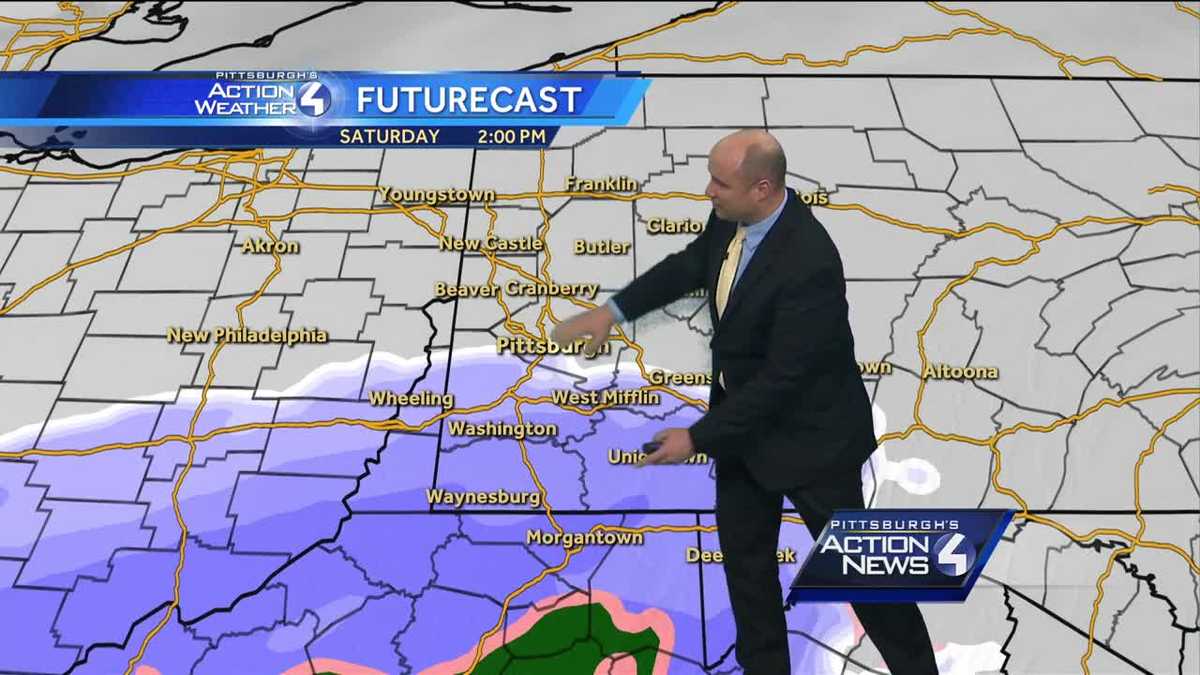 Winter weather advisory issued for Fayette, Westmoreland counties