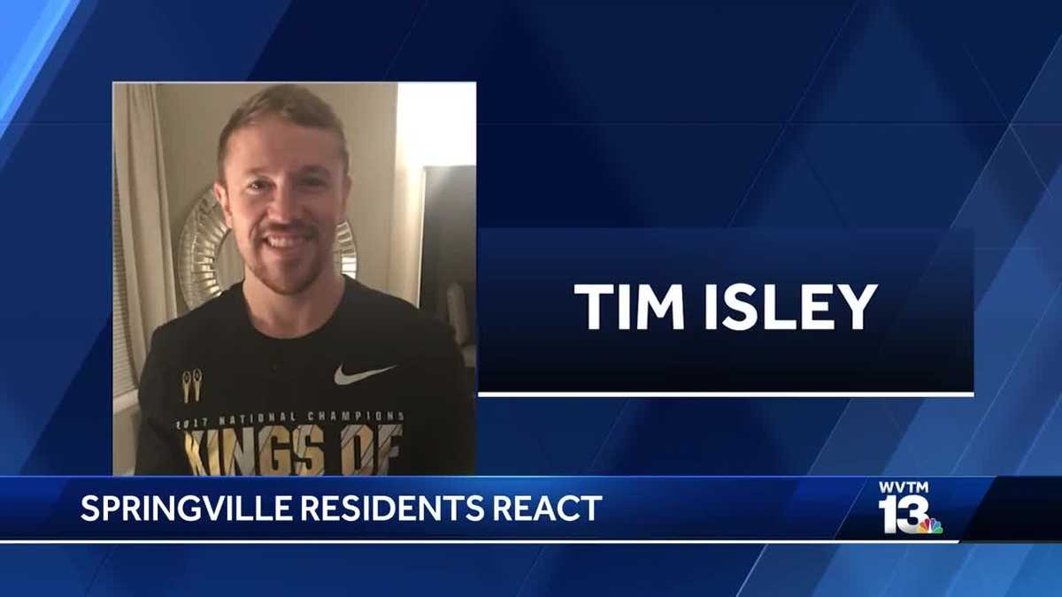 Springville residents react to shooting of mayor's son