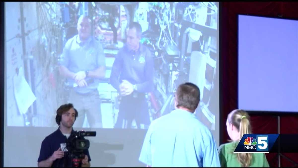 Students have cosmic conversation with NASA astronauts