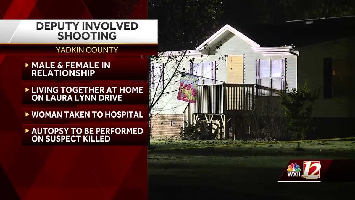 Man killed in deputy-involved shooting in Yadkin County