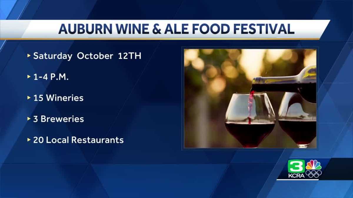 Auburn wine, ale and food festival