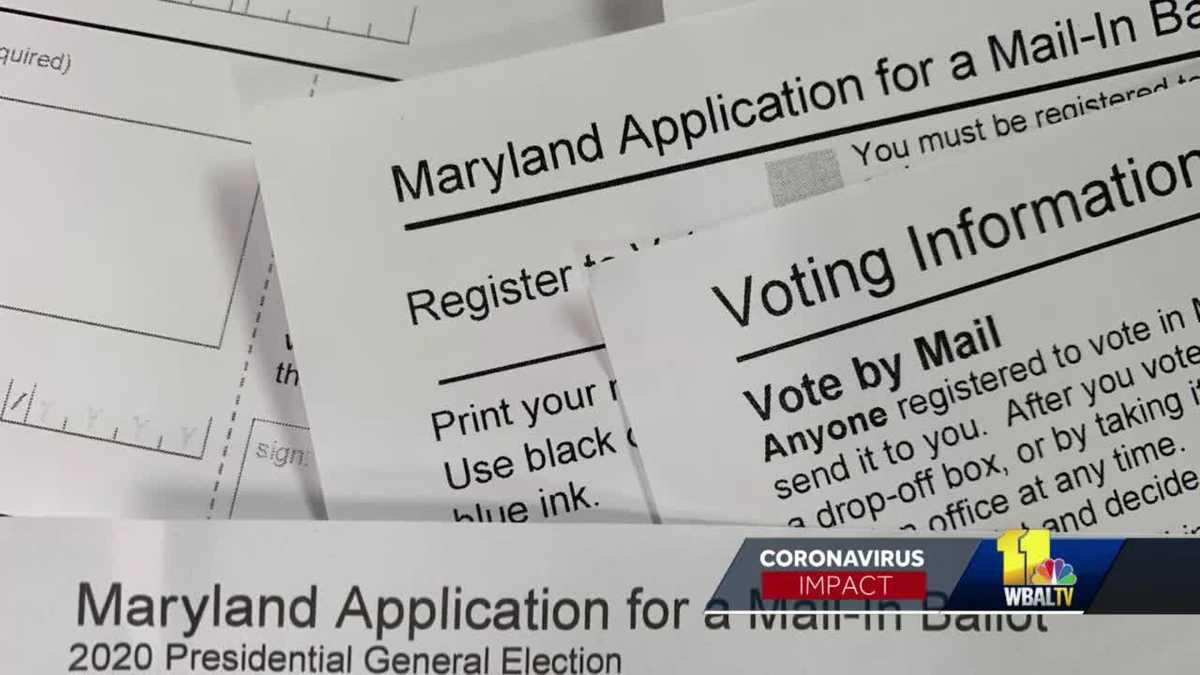 Maryland election officials expecting deluge of absentee ballot