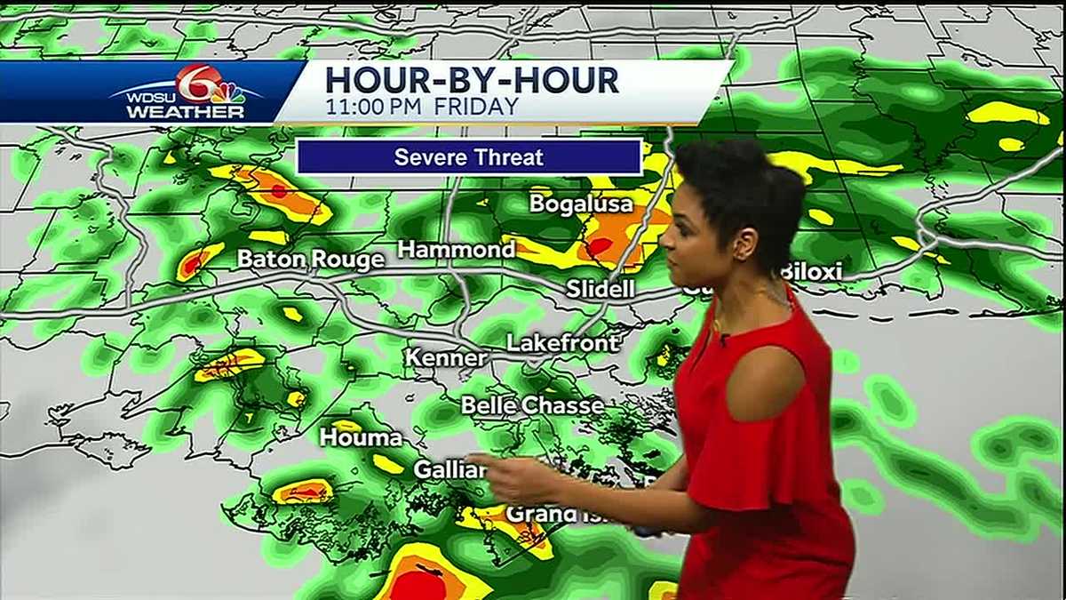 Friday Videocast: Severe storms possible this evening and overnight