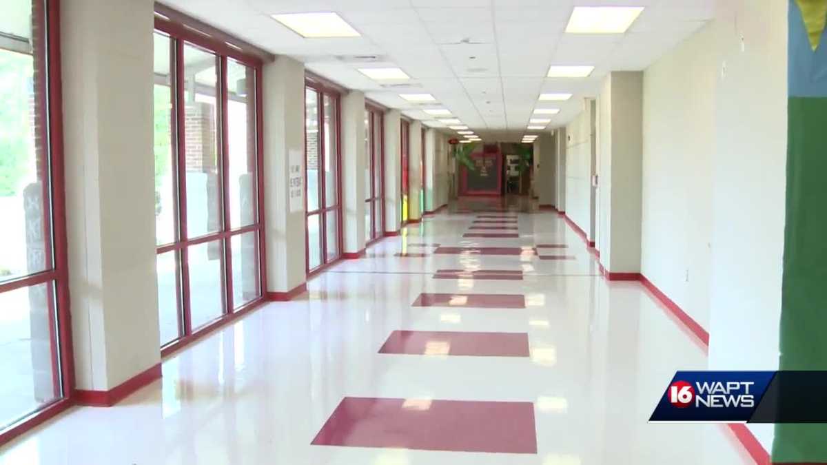 Clinton P Russell Elementary School Original Building Clinton elementary students return to class
