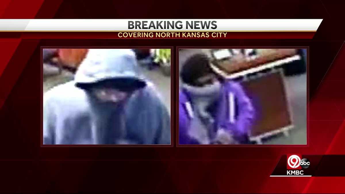 2 sought in North Kansas City bank robbery