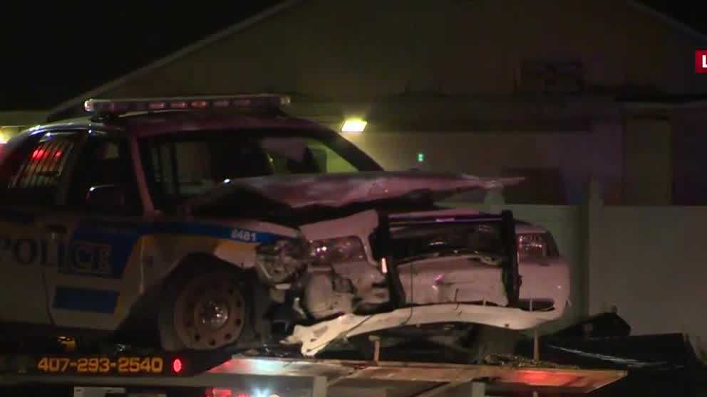 Orlando Police officer involved in crash at intersection