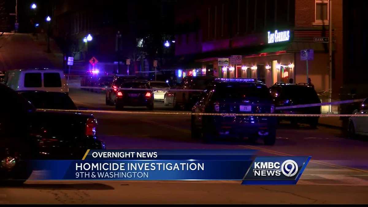 1 dead, 2 wounded in downtown KC shooting