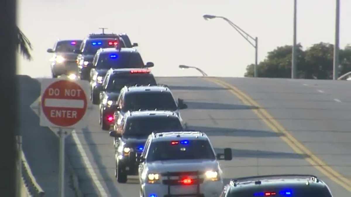 Roads closed for President Trump visit