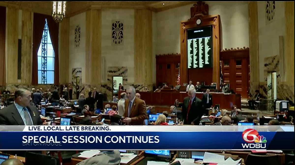 Rep. Gary Carter talks about Louisiana's special session