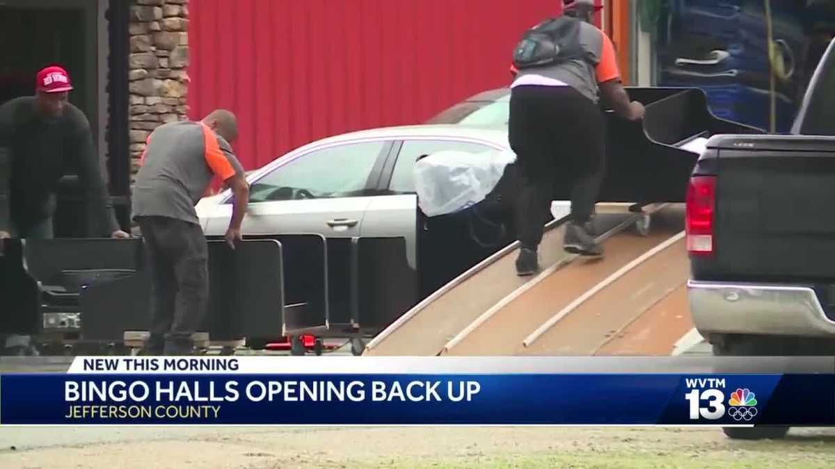 Bingo halls opening up in Jefferson County months after Alabama raids