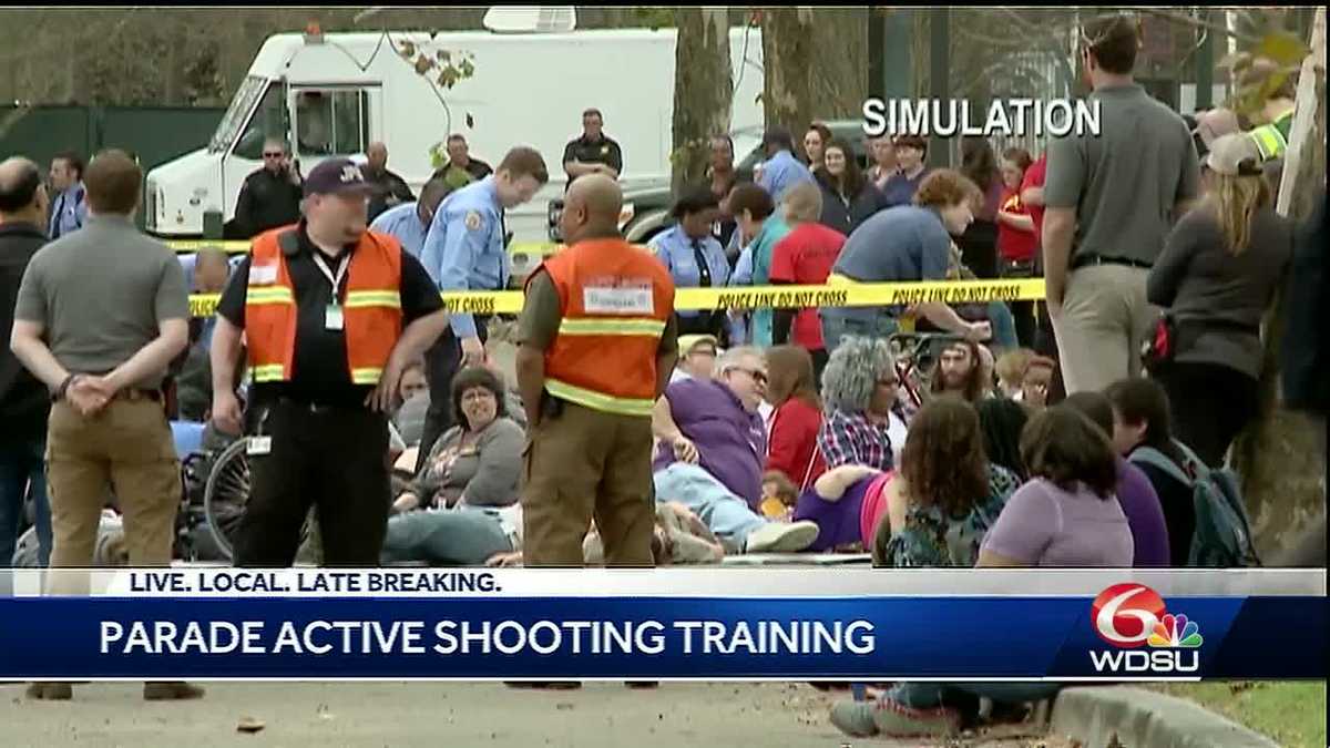 Drill in Armstrong Park simulates active shooter at Mardi Gras Parade