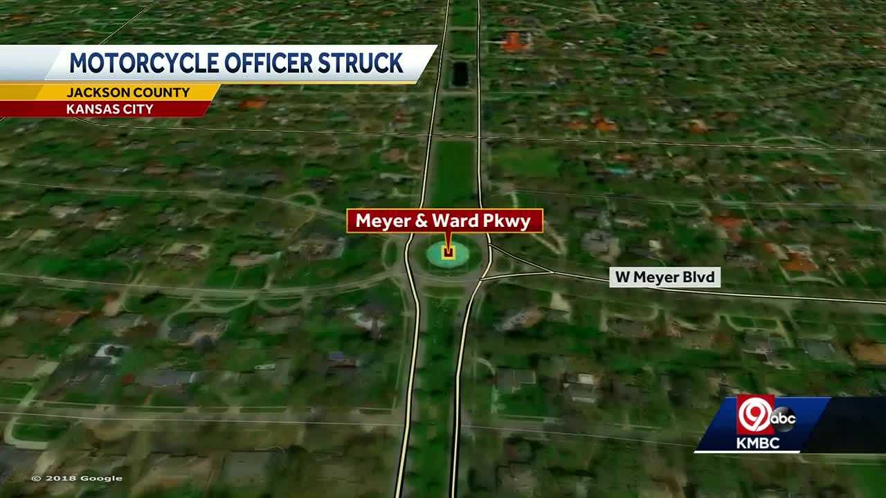 KCPD Motorcycle Officer Struck By Driver Sunday