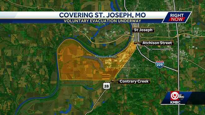 Mandatory evacuations ordered for parts of St. Joseph as river breaks ...