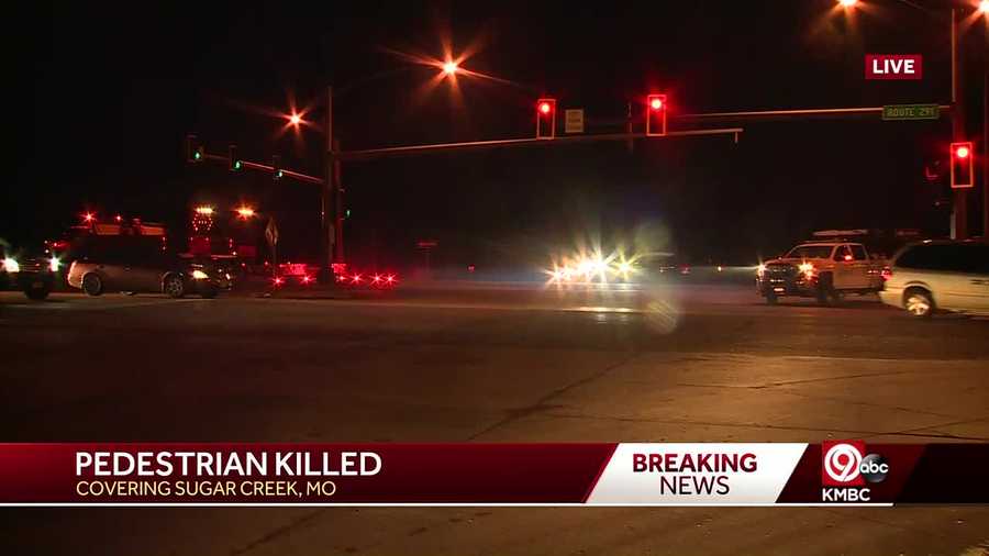 Pedestrian killed on MO-291 in Sugar Creek.