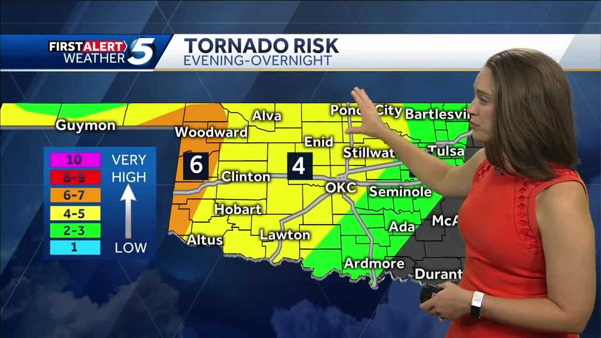 TIMELINE: Tornado threat goes up Tuesday evening, overnight in central ...